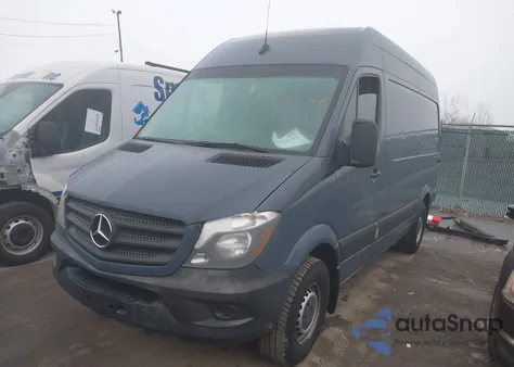 2018 Mercedes-Benz Sprinter 2500 Standard Roof V6 from USA, damaged, VIN WD3PE7CD6JP626565